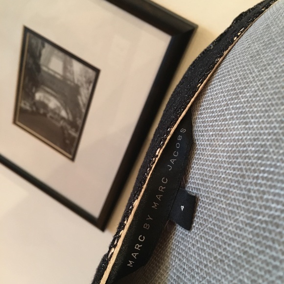 Marc Jacobs black/metallic lace dress - Picture 3 of 3